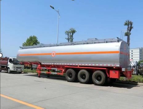 3 Axle Fuel Tanker Semi Trailer Semitruck 40ton