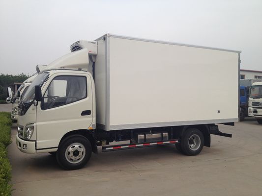 ODM Euro II Chiller Lorry Refrigerated Lorries Truck 4X2 5.79T