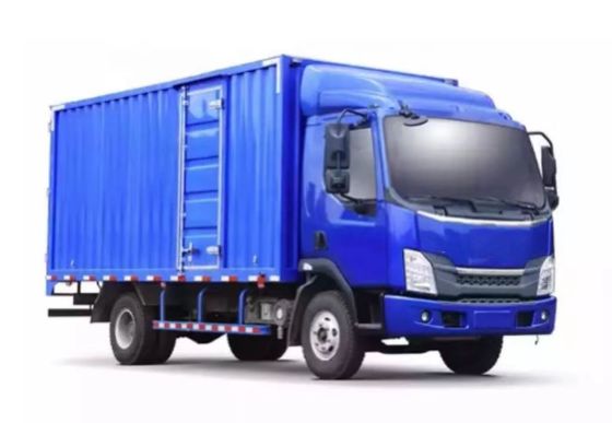 Logistics 22 Ft Delivery Cargo Truck Box Double Axle 3Passengers
