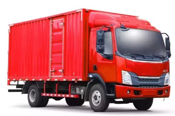 199kw 4x4 Medium Cargo Box Truck Dealer For Haul Transport