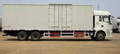 Commercial Diesel Cargo Container Truck 22 Foot 2 Axle 4x2