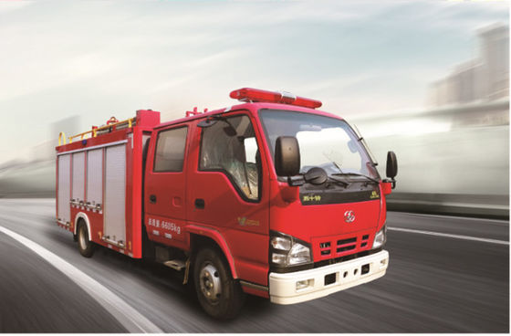 24L/S Stainless Steel Fire Rescue Truck Pumper 2000L Water Tank